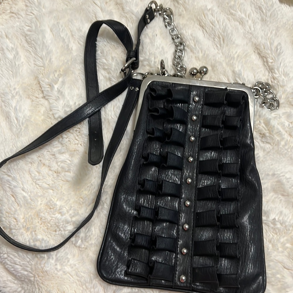 Jessica Simpson Crossbody w/studs. Black NWOT